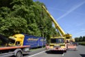 LKW in Boeschung A 3 Rich Frankfurt Hoehe Roesrath Lohmar P087